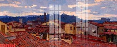 File tranh Tranh sơn dầu phương tây tổng hợp STS69094 (ảnh gốc) độ nét vượt trội