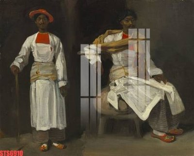 Ảnh gốc Tranh sơn dầu phương tây tổng hợp STS6910 (nét căng) in mica