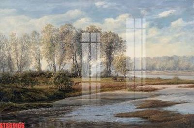 File tranh Tranh sơn dầu phương tây tổng hợp STS69166 (gốc) in vải canvas