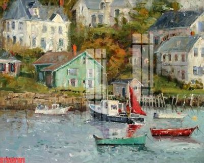 File tranh Tranh sơn dầu phương tây tổng hợp STS69191 (bản gốc) in canvas