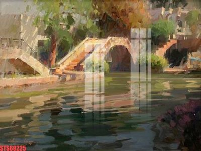 Download file gốc Tranh sơn dầu phương tây tổng hợp STS69225 (in lụa) hoa lá