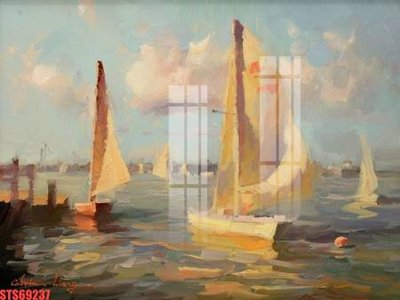 File tranh Tranh sơn dầu phương tây tổng hợp STS69237 (file gốc) chuẩn màu in