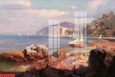 File tranh gốc Tranh sơn dầu phương tây tổng hợp STS69285 (bản đẹp) độc quyền