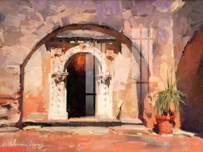 File ảnh Tranh sơn dầu phương tây tổng hợp STS69293 (gốc) in PP, decal