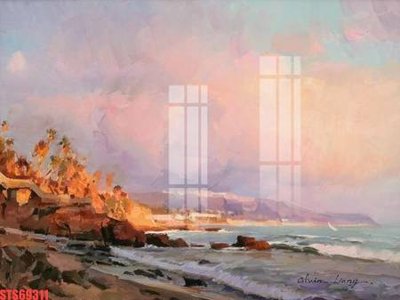 Download file gốc Tranh sơn dầu phương tây tổng hợp STS69311 (in mica) trang trí