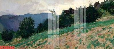 File tranh quảng cáo Tranh sơn dầu phương tây tổng hợp STS69342 (download file gốc)