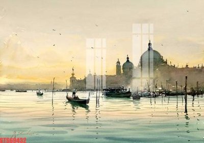 File PSD Tranh sơn dầu phương tây tổng hợp STS69432 (gốc) cho designer