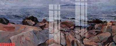 File tranh Tranh sơn dầu phương tây tổng hợp STS69452 (gốc) phong cách tối giản