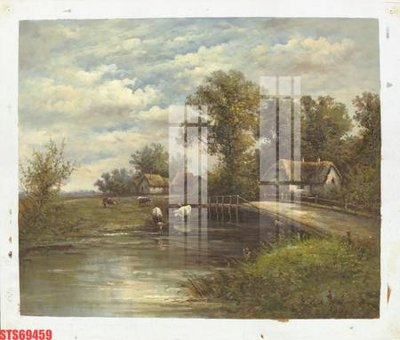 File tranh Tranh sơn dầu phương tây tổng hợp STS69459 (file gốc) chuẩn màu in