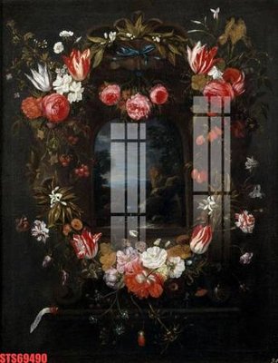 Download file gốc Tranh sơn dầu phương tây tổng hợp STS69490 (in lụa) nghệ thuật