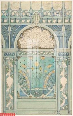 File tranh gốc Tranh sơn dầu phương tây tổng hợp STS69634 (bản quyền) độc đáo