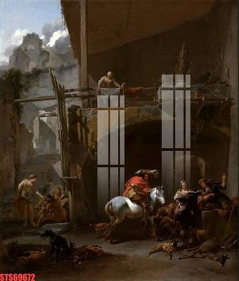 File ảnh Tranh sơn dầu phương tây tổng hợp STS69672 (gốc) in poster