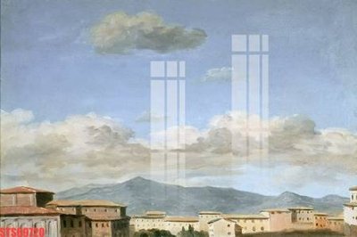 File in trần Tranh sơn dầu phương tây tổng hợp STS69720 (file gốc) xuyên sáng