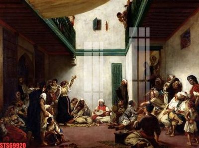 File gốc Tranh sơn dầu phương tây tổng hợp STS69920 (AI/EPS) cho in ấn