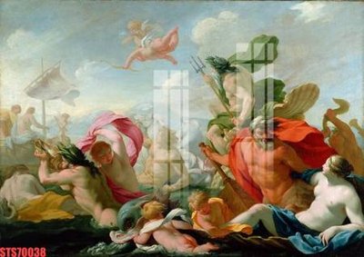 File gốc Tranh sơn dầu phương tây tổng hợp STS70038 (in 3D) cho trang trí