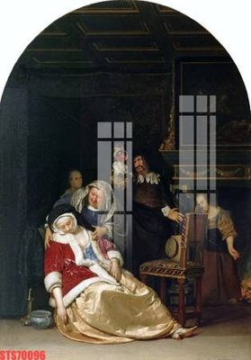 File gốc Tranh sơn dầu phương tây tổng hợp STS70096 (phong cách) châu Âu