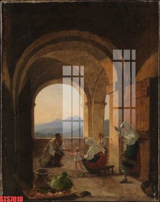 File gốc Tranh sơn dầu phương tây tổng hợp STS7010 (PNG) chất lượng cao