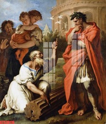 Ảnh gốc file in lụa Tranh sơn dầu phương tây tổng hợp STS70176 chi tiết