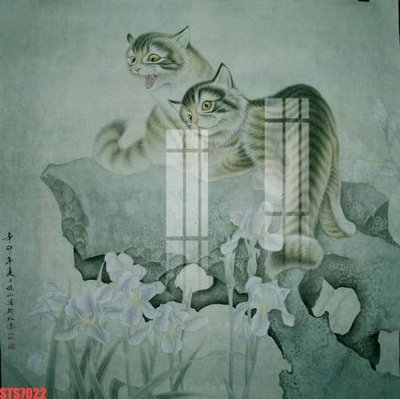 File tranh Tranh sơn dầu phương tây tổng hợp STS7022 (gốc) in trên kính