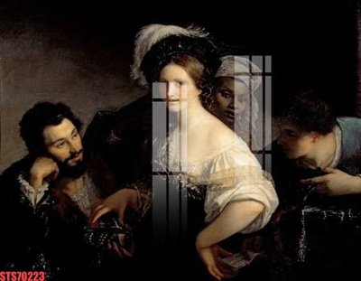 Tải file gốc Tranh sơn dầu phương tây tổng hợp STS70223 (in khổ lớn) không vỡ