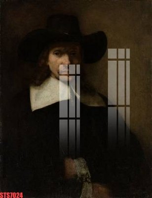 Download file gốc Tranh sơn dầu phương tây tổng hợp STS7024 (in lụa) hoa lá