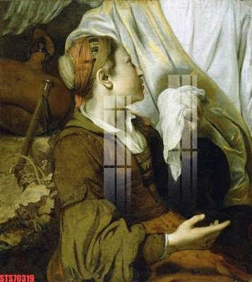 Download file Tranh sơn dầu phương tây tổng hợp STS70319 (gốc) in mica ốp bếp