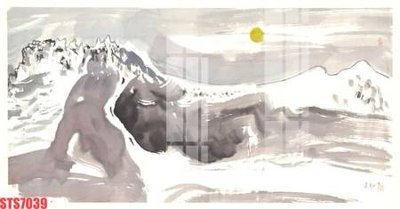 File gốc Tranh sơn dầu phương tây tổng hợp STS7039 (in mica) cắt laser