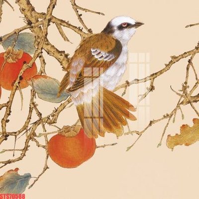 Hình ảnh file gốc in trần nhà Tranh sơn dầu phương tây tổng hợp STS70588