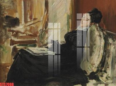 Download file gốc Tranh sơn dầu phương tây tổng hợp STS7088 (in mica) trang trí