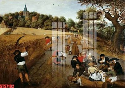 File tranh Tranh sơn dầu phương tây tổng hợp STS7102 (ảnh gốc) sắc nét hoàn hảo