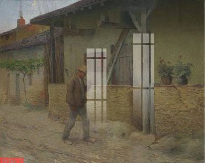 File gốc Tranh sơn dầu phương tây tổng hợp STS71162 (in tráng gương) ốp tường