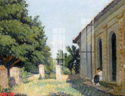 File gốc Tranh sơn dầu phương tây tổng hợp STS71173 (in lụa) họa tiết 3D