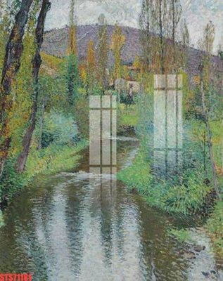 File in mica Tranh sơn dầu phương tây tổng hợp STS71181 (bản gốc) sắc sảo