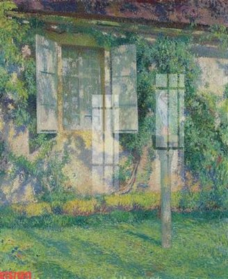 File in trần Tranh sơn dầu phương tây tổng hợp STS71311 (bản gốc) trời sao