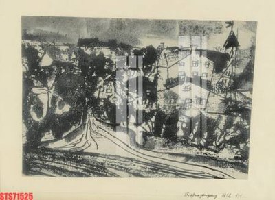 File in ấn Tranh sơn dầu phương tây tổng hợp STS71525 chuyên nghiệp