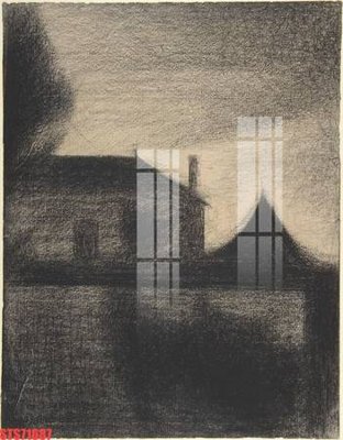 File in trần Tranh sơn dầu phương tây tổng hợp STS71687 (bản gốc) đại dương