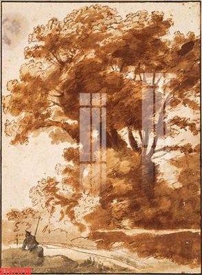 Ảnh gốc file in lụa Tranh sơn dầu phương tây tổng hợp STS71719 chi tiết