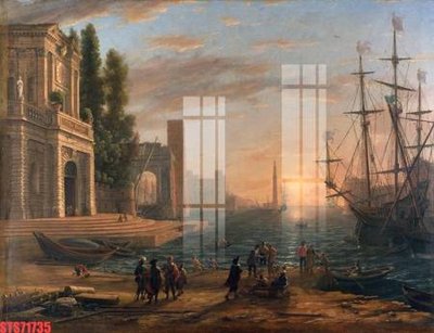 Tải file Tranh sơn dầu phương tây tổng hợp STS71735 (gốc) chủ đề hoa sen