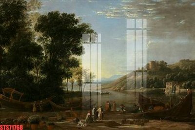 Tải xuống file tranh gốc Tranh sơn dầu phương tây tổng hợp STS71768 (PSD/TIFF)