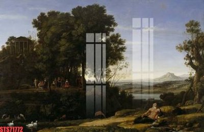 File gốc Tranh sơn dầu phương tây tổng hợp STS71772 (AI/EPS) cho in ấn