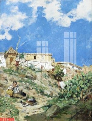 File tranh trang trí Tranh sơn dầu phương tây tổng hợp STS71991 (file gốc)