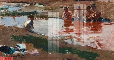 File ảnh Tranh sơn dầu phương tây tổng hợp STS72017 (gốc) trang trí khách sạn