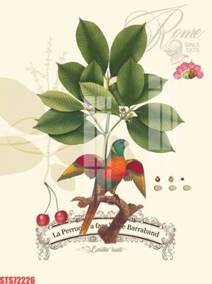 File in trần Tranh sơn dầu phương tây tổng hợp STS72226 (bản gốc) bầu trời