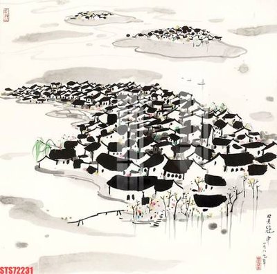 File gốc Tranh sơn dầu phương tây tổng hợp STS72231 (in 3D) cho trang trí