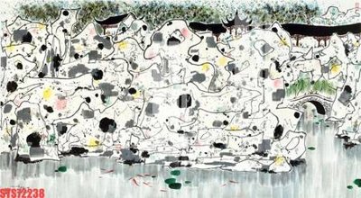 Download file gốc Tranh sơn dầu phương tây tổng hợp STS72238 (in mica) trang trí