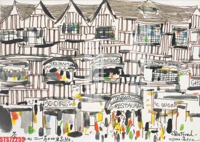 File tranh Tranh sơn dầu phương tây tổng hợp STS72255 (bản gốc) treo tường