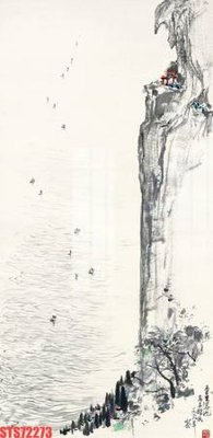 Ảnh gốc file in lụa Tranh sơn dầu phương tây tổng hợp STS72273 chi tiết