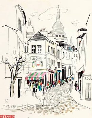 Tải file Tranh sơn dầu phương tây tổng hợp STS72302 (gốc) chủ đề phong thủy