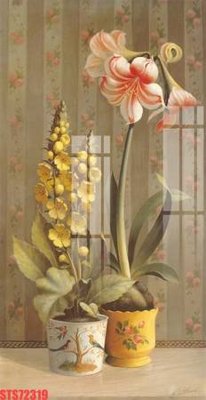 File in trần Tranh sơn dầu phương tây tổng hợp STS72319 (bản gốc 3D) sống động