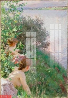 File PSD Tranh sơn dầu phương tây tổng hợp STS7324 (bản gốc) dễ dàng edit